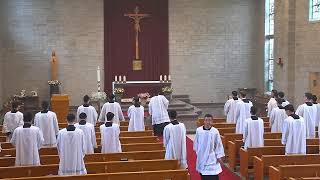 Mass- Pray with the Seminarians