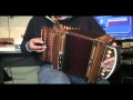 Big nick performs lanse aux pailles on cajun accordion