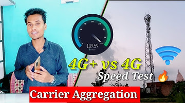 What Is Carrier Aggregation | 4G+ vs 4G Speed Test | How To Check Capability Of CA In Android 🔥