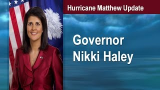 Hurricane Matthew Press Conference 10/04/16