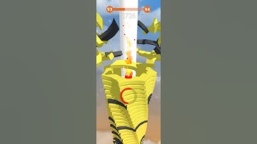 stack ball gameplay most satisfying game #stackball #games #stackballgame #roblox #viral #puzzle