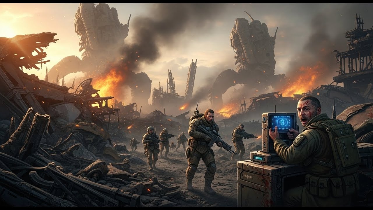 Wyśmiewali ludzkie taktyki wojenne – dopóki sami się z nimi nie zmierzyli | galaxy scifi opowieść