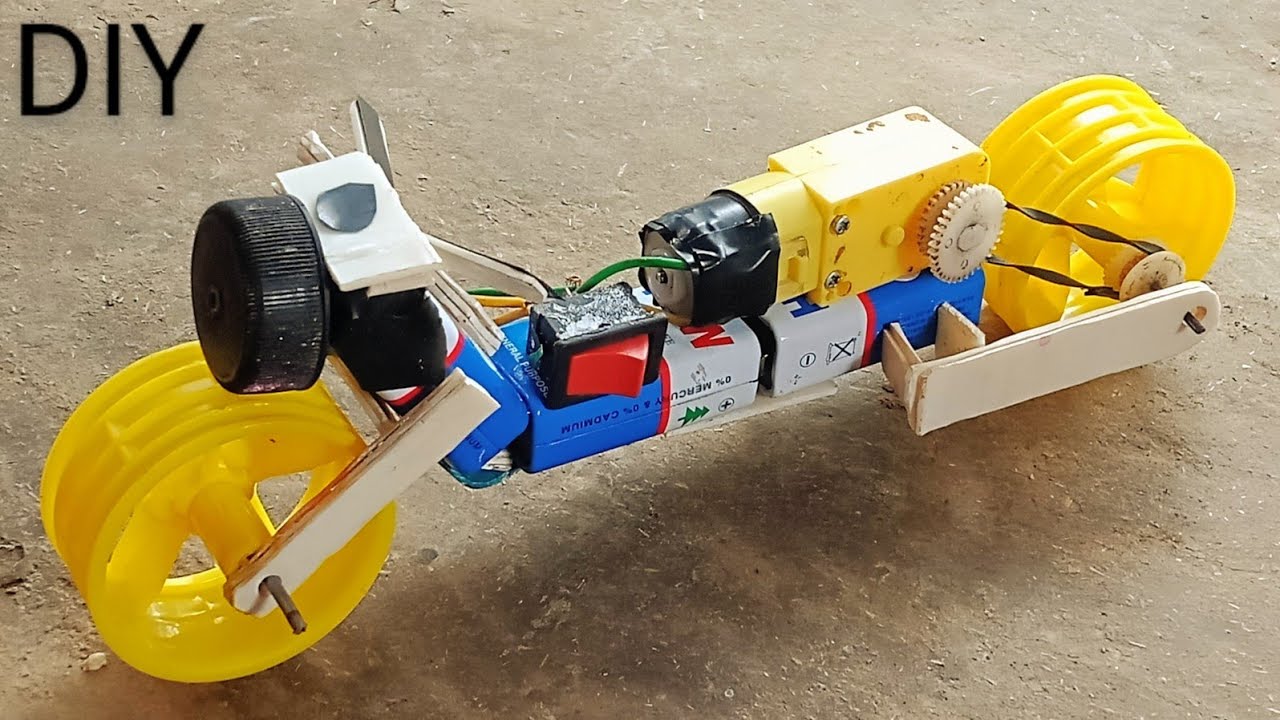 DIY: How to Make a Mini Electric Toy Bike