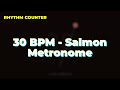 30 BPM - Salmon Metronome