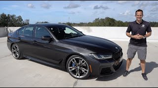 Is the updated 2021 BMW M550i enough luxury sport sedan for the PRICE?