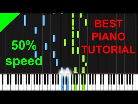 Imagine Dragons - Nothing Left To Say (Rocks) 50% Speed Piano Tutorial