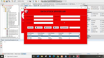 Sistem informasi inventory spare part sprayer air pada CV. Echo berbasis Java netbeans
