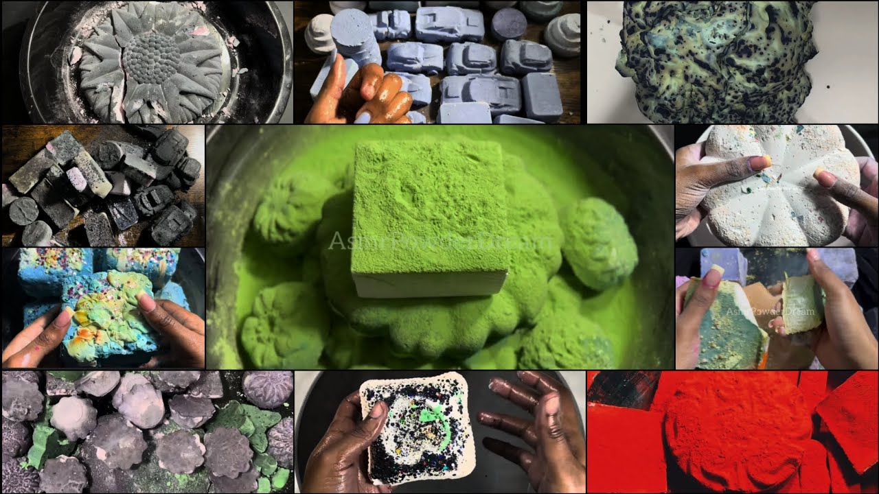 ASMR - @asmr_powderdream | soft crunchy powdery gym chalk reforms ...