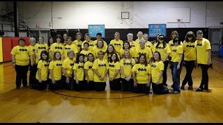 STAAR Test Pep Rally and Batman Flash Mob