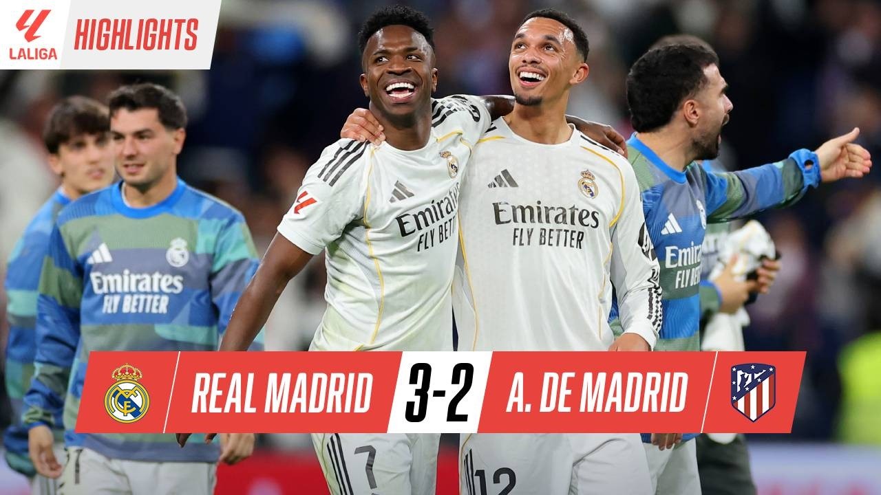 Real Madrid 3-2 A. de Madrid | ¡El MADRID "SUFRE" pero VENCE al ATLETI ...
