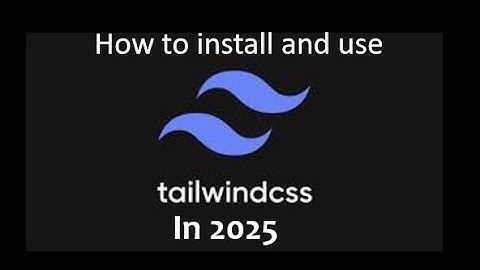 Tailwindcss installation in php, html project