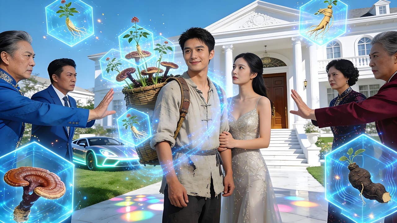 神醫下山娶媳婦，卻被當成鄉巴佬贅婿？我暗中出手讓他們血本無歸！未婚妻看我的眼神變了！