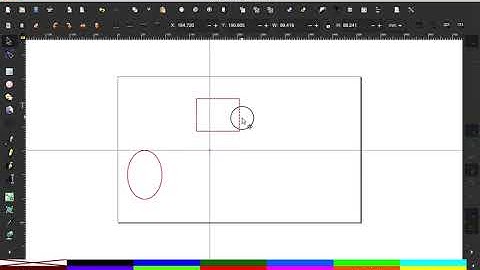 Guides and Snap to Center in Inkscape