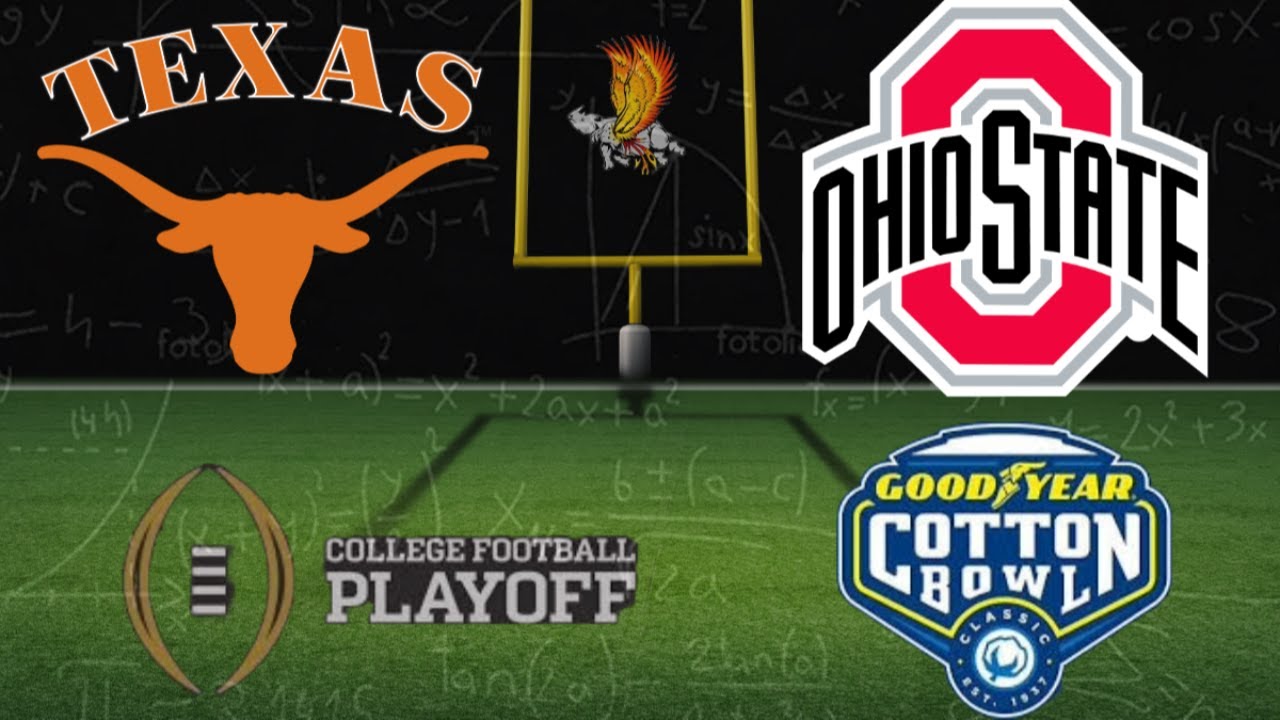 Texas Longhorns Vs Ohio State Buckeyes: COTTON BOWL LIVE Watch Party ...