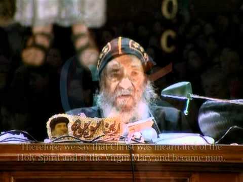 The Weekly Sermon of HH pope Shenouda III about th...