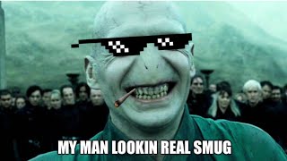 voldemort weirdly grunting for 1 minute straight