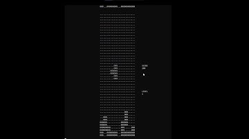 Tetris in Windows Terminal with Python