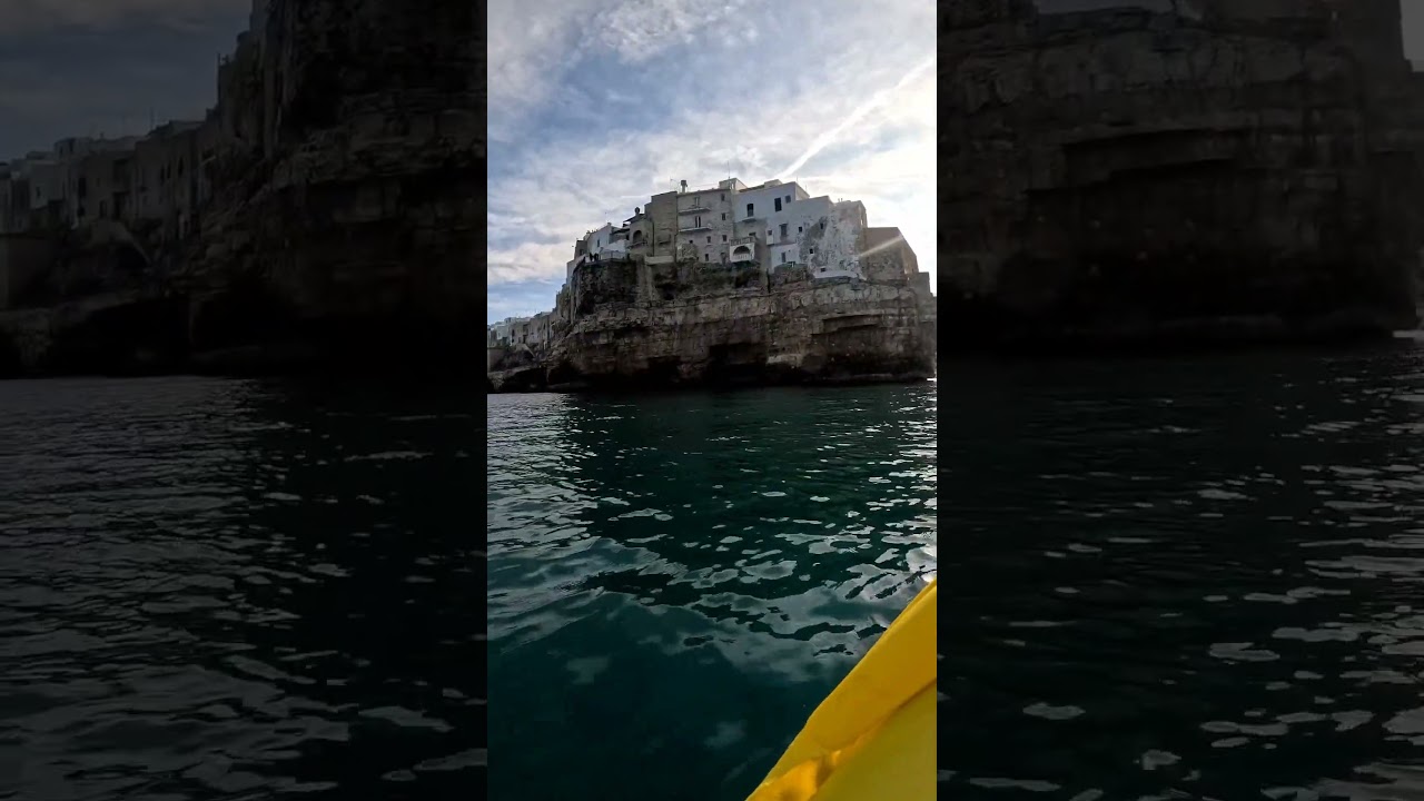 Lama Monachile è la caletta più famosa di Polignano a Mare 