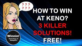 HOW TO WIN AT KENO 3 KILLER SOLUTIONS FREE! #shorts #keno #short #chatgpt screenshot 4