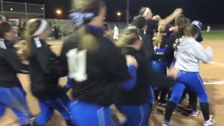 Madonna Softball vs. Findlay Promo