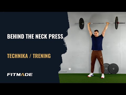 Behind the neck press — technika wideo