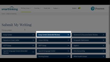 Smarthinking: Submit an Assignment for Review