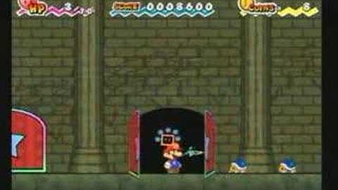 CHALLENGE- Super Paper Mario Speedrun: Chapter 1-4, Part 2/3