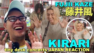 Fujii Kaze - Kirari - tiny desk concerts JAPAN REACTION