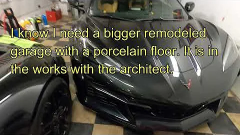 How to set up a C8 Corvette on a trickle charger