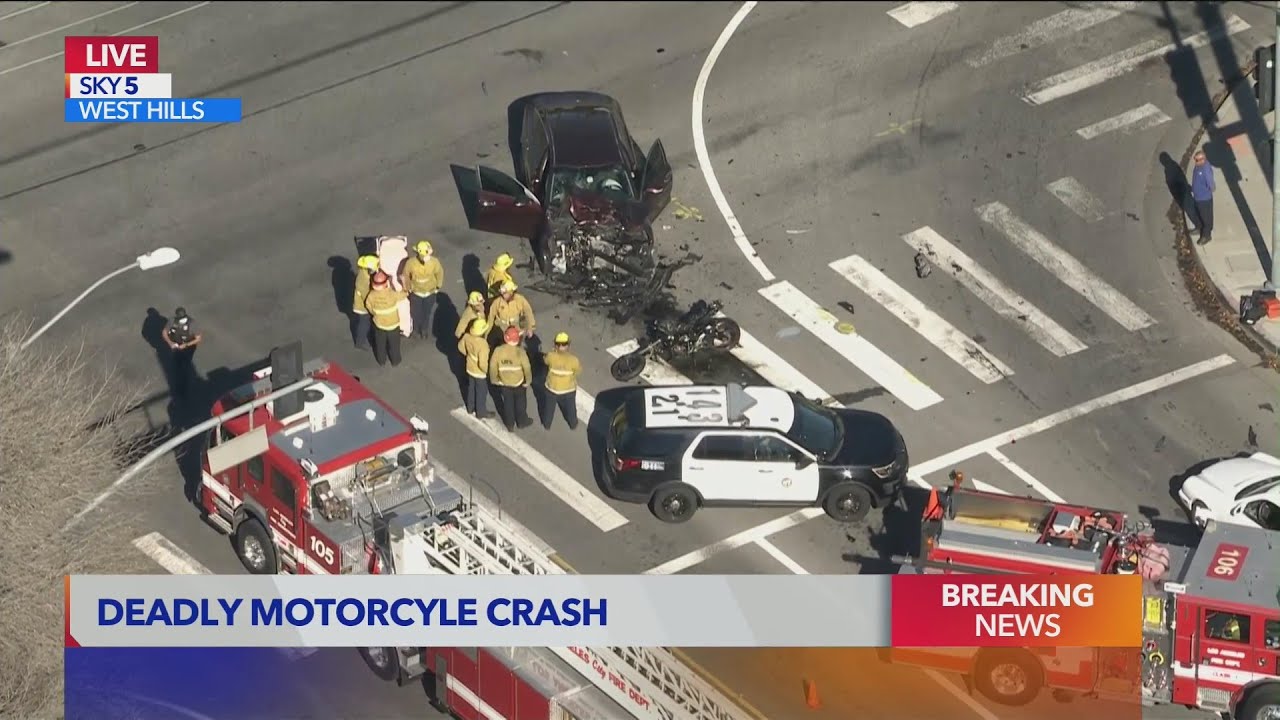 1 dead, 2 injured after motorcycle crashes during LAPD following