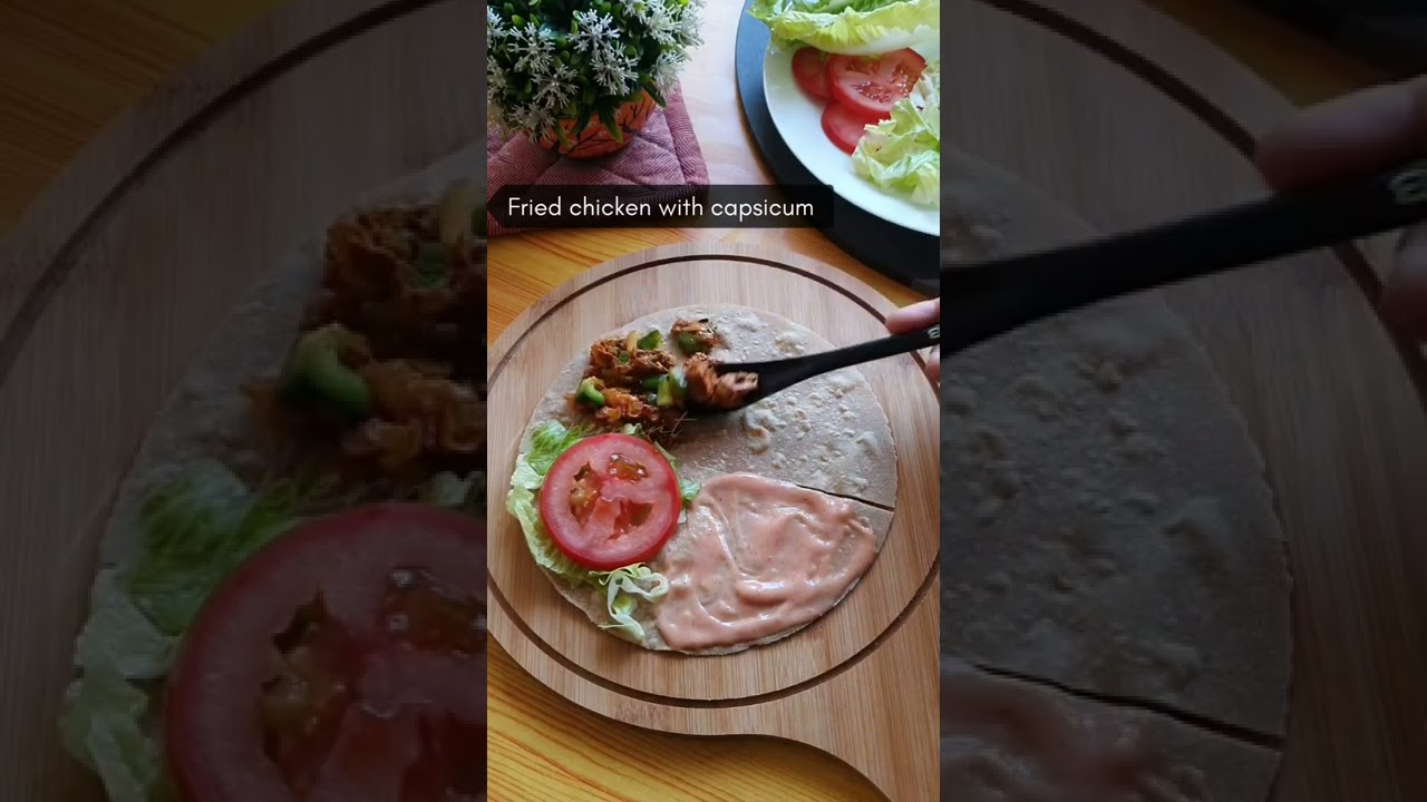 Easy and Healthy Breakfast Recipe Tortilla Wrap 