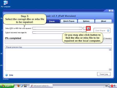 वीडियो: आउटलुक एक्सप्रेस की मरम्मत कैसे करें