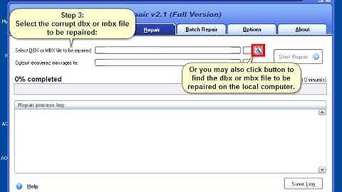 DataNumen Outlook Express Repair Video Tutorial(Full Version)