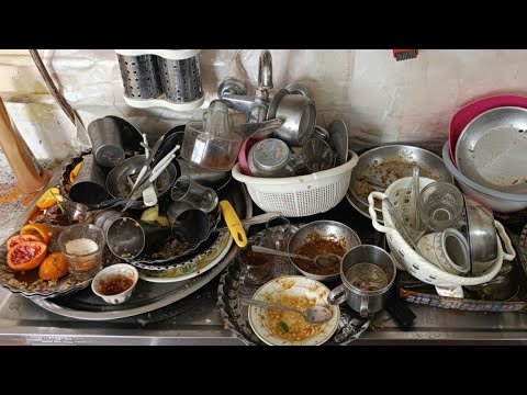 Washing Dishes ASMR: Calm and Satisfying Visuals