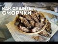 КАК СУШИТЬ СМОРЧКИ