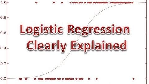 Logistic Regression Clearly Explained in 5 minutes