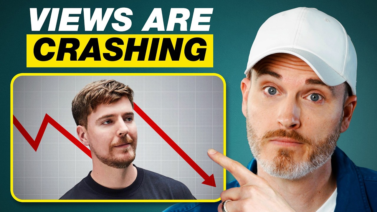MrBeast’s Views Are Down 50%… Is YouTube Dying? — Transcript