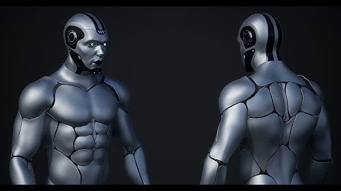 Male Robot R70 Pack - Unreal Engine/Unity