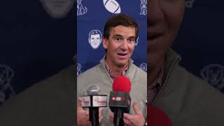 Eli Manning & Peyton Manning debate what a BALL HOLDER is 😂 | #shorts
