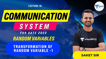 L:10 |Transformation of Random Variable  -1   | Communication System  #Saketverma