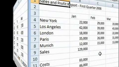 Excel 2007 Course  Lesson 2 15 Use AutoFill to adjust formulas wmv