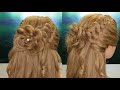 ♡Peinados con trenzas faciles/ easy hairstyle with braids/how to make dutch braid/trending hairstyle