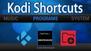 Change Kodi 17.3 Shortcuts on Confluence Skin screenshot 1