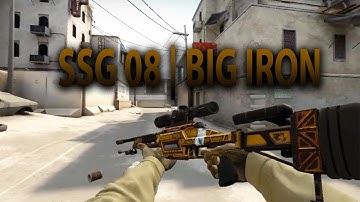 CSGO SSG 08 | Big Iron Field Tested Skin Showcase (Shadow Collection)