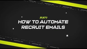 How to automate recruiting emails for athletes