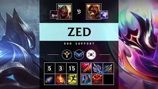 Zed Support vs Brand - KR Diamond Patch 25.10