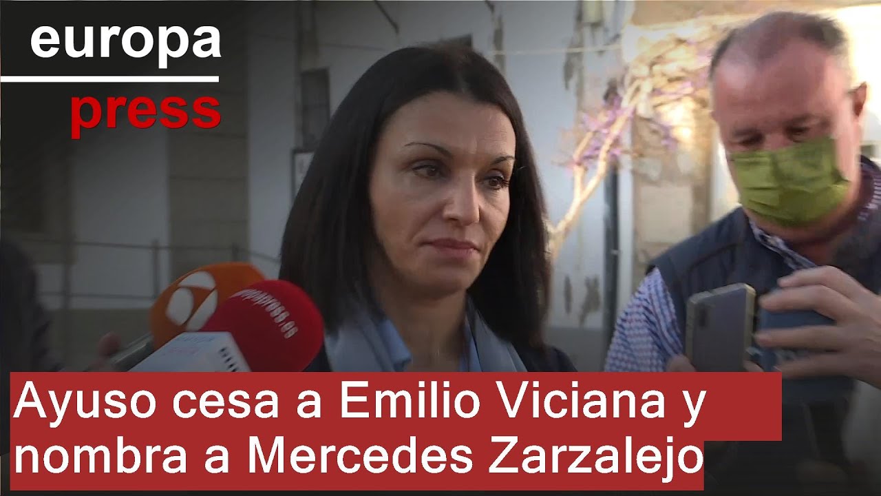Ayuso cesa al consejero de Educación Emilio Viciana y nombra en su ...