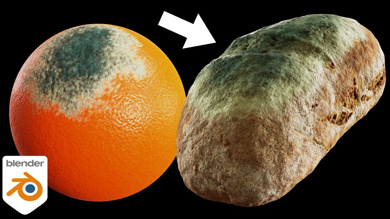 Animated Procedural Mold Material (Blender Tutorial) YouTube