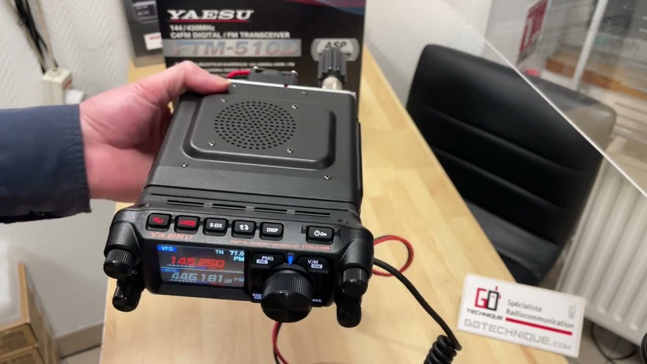 Yaesu FTM-510D VHF/UHF Radio Presentation by GoTechnique - YouTube