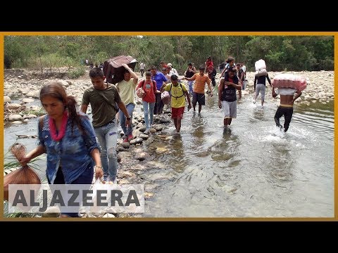 🇻🇪 Desperate Venezuelans cross Tachira River to survive | Al Jazeera English